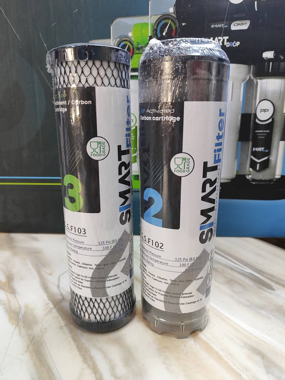 وصول بضاعة جديدة 
درجة أولى 
وأسعار تنافسية 
للطلب والاستفسار 
***********
شركة عبر الأمواج لمعالجة المياه 

ملاحظة 
قبل ما تطلب السعر حدد الكمية التي تحتاجها 
@إشارة
