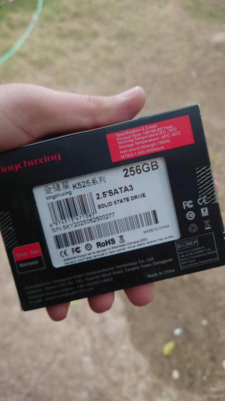 متوفر ابيعهم سوه
Crucial 500GB

Kingchuxing 256GB


**إذا كنت صاحب هذا الإعلان وتريد حذفه لأي سبب، رجاءا أرسل رسالة إلى الدعم الفني**