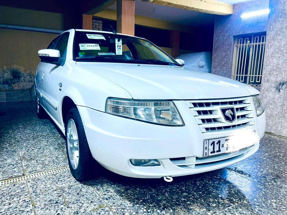 للبيع فقط سمند سورن 2017 لون ابيض رقم بغداد دولي باسمي سنويه ل  2029 شرط التحويل محرك 1600 كورلا نحله كير اوتماتيك منظومه غاز السياره مكفوله من الصبغ والتبديل والخياس عدا بارد  جداا بسيط اكفلك حته الدوس والدعاميات تخم تاير صار شهر من شديته والحداديه كلهه جديده مابيهه اي نقص شرط الفحص السعر 75$ بيهه مجال حك الجيه مكاني الديوانيه
***********
