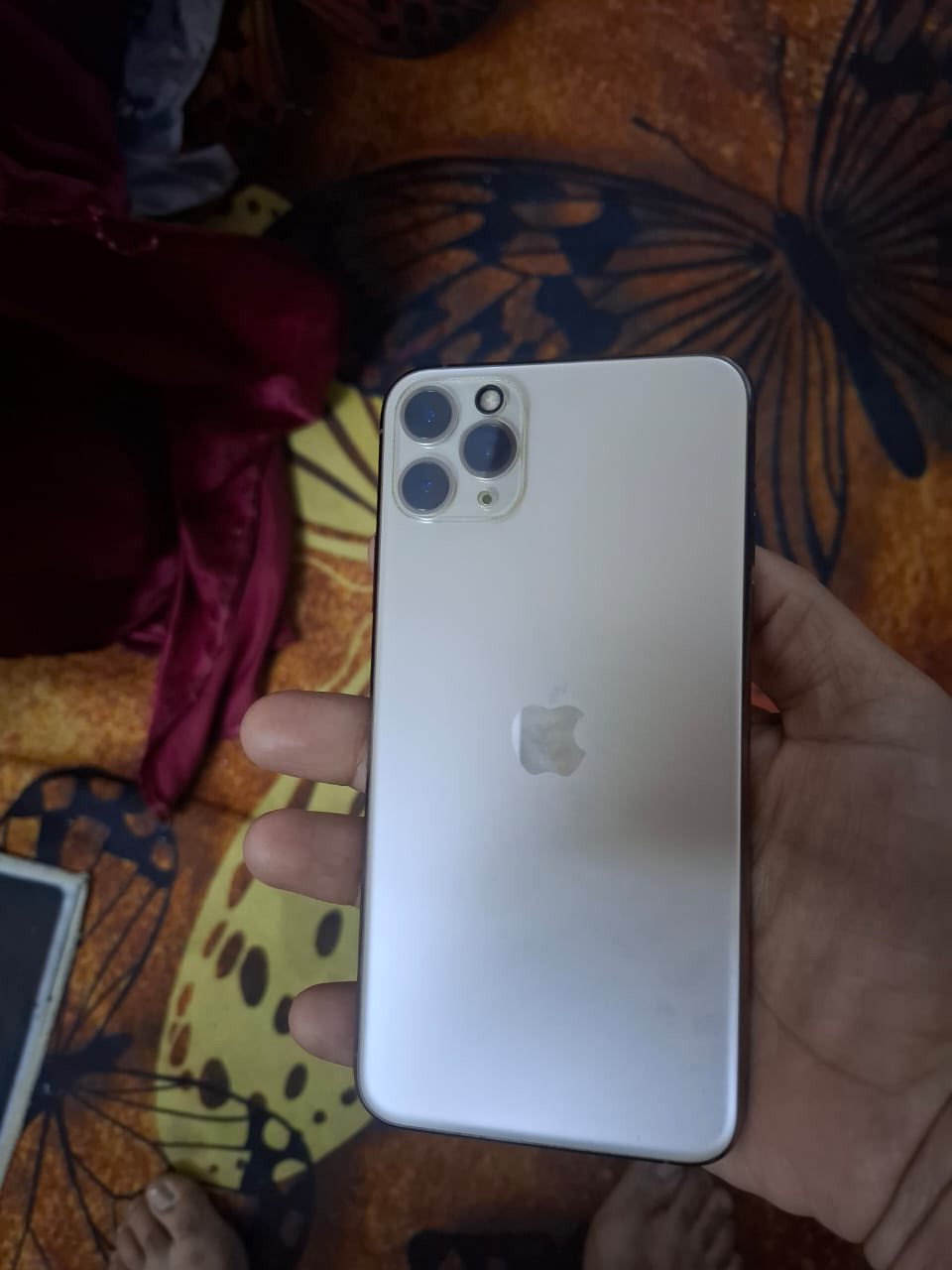 11برو ماكس
ألون الذهبي 

دبل شريحه

ذاكره 256بطاريه 100 مستبدل اصلي

النضافه الف بلميه كله شغال

كامرات✅اتصال✅سيمكرت✅تكنيك✅مابي مشكله فيس متوقف الباقي كله شغال

شاشه 3خيارات مستبدل نوعيه  اصلي شغال تجي تفحص لحد ماتمل سعر 250 وبي مجال بسيط مكاني بغداد مدينه الصدر توصيل ماعندي ***********
