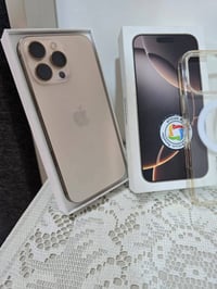 آيفون ١٦ برو ماكس • ذاكرة ٢٥٦ • بطارية ١٠٠%