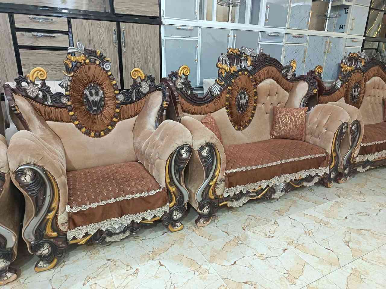 #معرض_ابو_عبدالله_الشمري_للاثاث_المنزلي😎🔥
مستمرين وياكم زبائنا الكرام وعروض نار من تخم مكلي اصلي شرط عشر مقاعد خمس نظافه فول شي حديث وراقي 🫡  العنوان تكريت الديوم قرب اسواق الزوبعي للاستفسار خاص او تصال ***********متوفر وتساب 
#مع_تحياتي_وتقديري_لجميع_زبائننا_الكرام🫶💚
