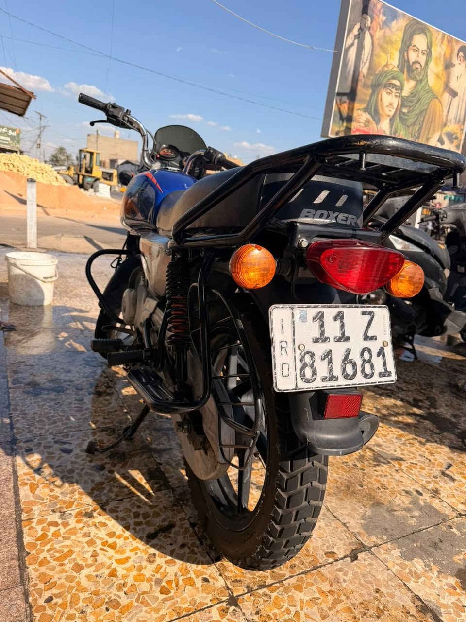 سلام عليكم بوكسر 2021 مرقم بغداد ماشيه 37 دراجه مكفوله كفاله عامه دراجه استخدام شخصي ماشتغله دلفري *********** مكلف بل نشر عنواني بغداد
