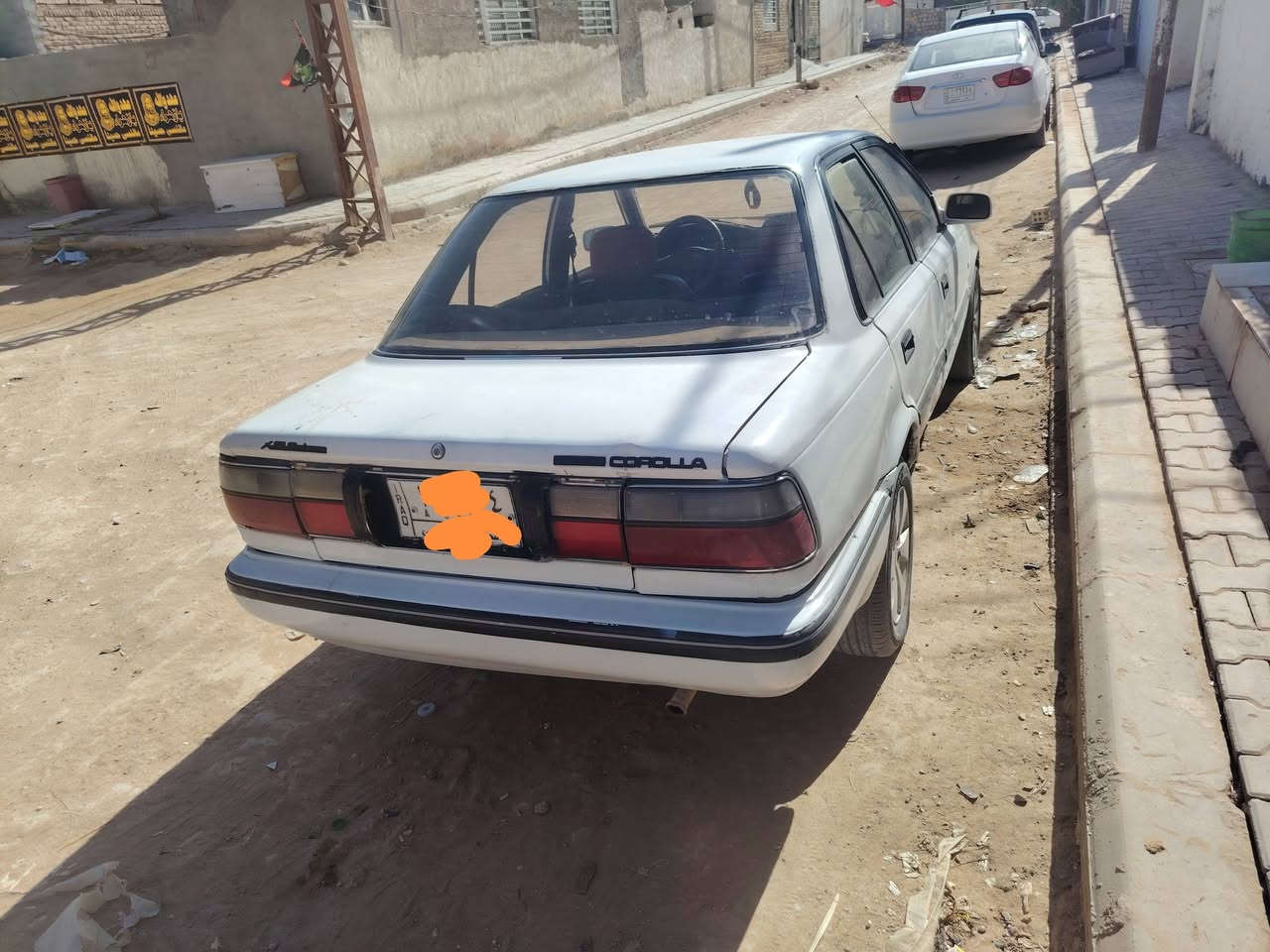 للبيع كورلا مديل ٩١ مكينه كير مكفولات يردلها ادامه بصيطه
رقم نجف موجوده بل نجف حي الميلاد خلف الملعب 
السعر ٢٧ او بيها مجال رقمي لتواصل *********** 
شرط راعيها يريد مداور
