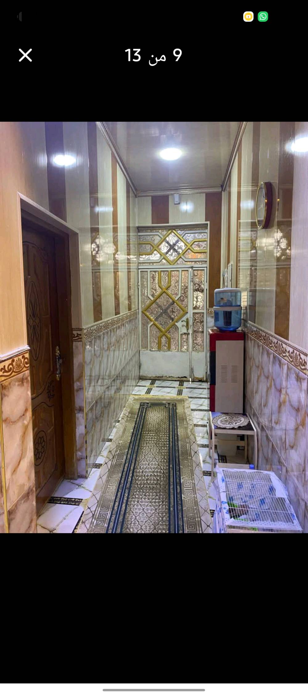 بيت للبيع في ابي خصيب محيله شارع الوسطي  مساحه 200متر  الطابق الارضي  يحتوي على مطبخ وصاله وديوانيه وصحيات داخليه وخارجيه ويحتوي على منور وغرفتين منام 
الاطابق الفوك يحتوي على غرفتين غرفه كبيره وصحيات داخليه ويحتوي على صاله  وغرفه صغيره  ابيع كامل مع الاثاث  رايده ب 100 وقابل للتفاوظ هذا رقمي ***********
هل البيت طابو شنو بالضبط؟ باسم منو ومكتمل لو يحتاج أي إجراءات؟: 
طابو زراعي باسم عراقي وكاله ونصخه من طابو 
تگدر توضح العنوان أكثر: أي حي/محلة بأبي الخصيب وشنو أقرب معلم حتى يصير الموقع واضح للمشتري؟: 
ابي الخصيب محيله شارع الوسطي العاكوليه  قرب علوة فايز 
شنو حالة البيت من ناحية العمر والصيانة؟ يعني مجدد بالكامل لو يحتاج شغل بالسباكة/الكهرباء/العزل؟: 
كامل البيت كلشي ما ناقصه ابيع هوه والاثاث تجي كبل تكعد 
من ناحية الخدمات شنو الموجود؟ كهرباء وطنية/مولدة، مي، مجاري، وإنترنت؟ وهل بيه عدادات مستقلة؟: 
فقط مجاي ما متوفر لان زراعي 
لايوجد له عدادات