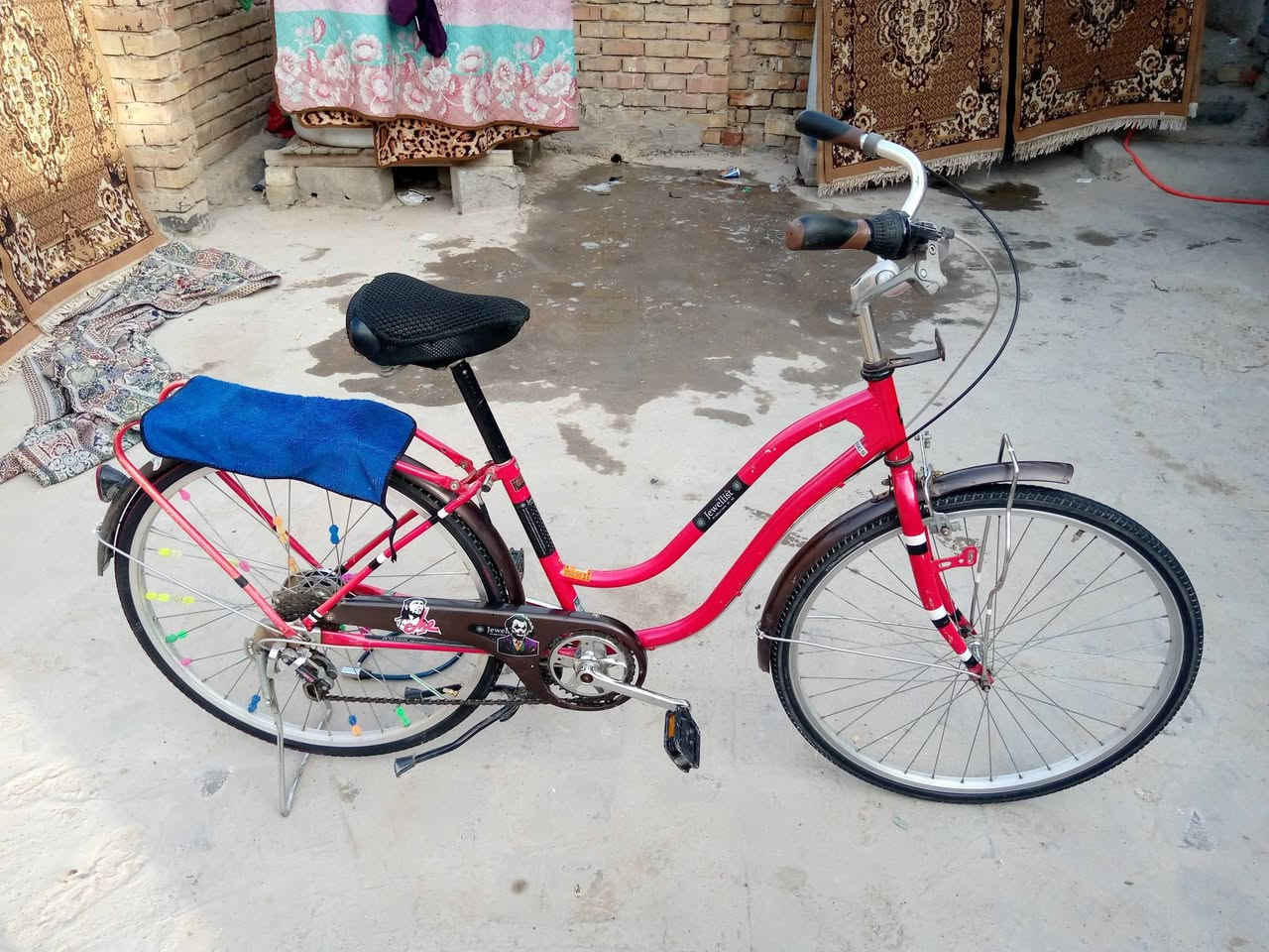 السلام عليكم بايسكل جديد العطل ما بي اي عطل مادي بايسكل مراوس باي باي بايسكل العنوان بابل المسيب هذا رقمي *********** باي بايسكل اراوس
