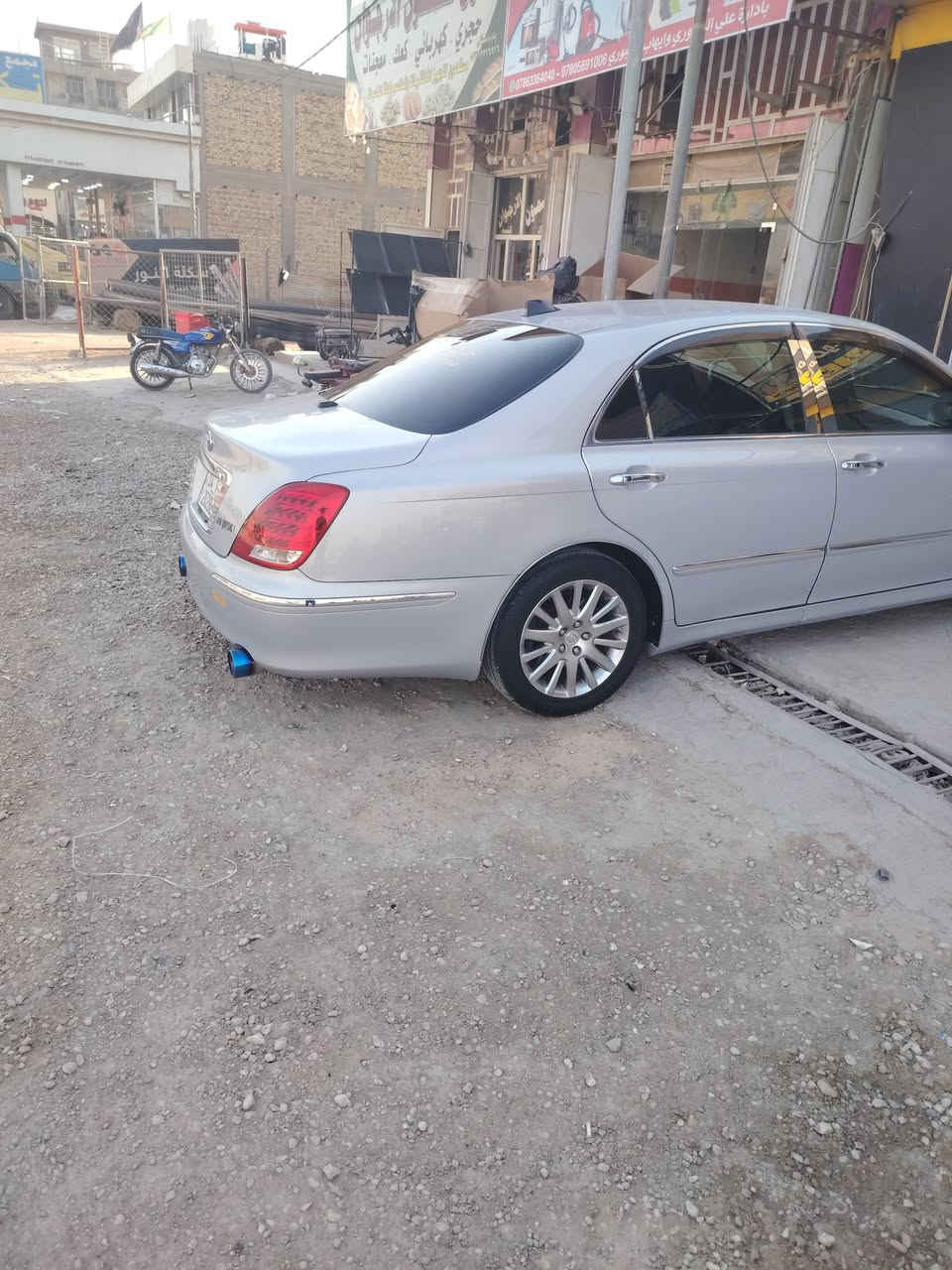 السلام عليكم للبيع تيوتا ماجستا ٤ دكم تحوير بيت فاضل عيدان فوك وجوه موديل ٢٠٠٤ رقم بصره انكليزي باسمي قرار ٤٨ للاستفسار مكاني بالحله *********** الخاص مفتوح
