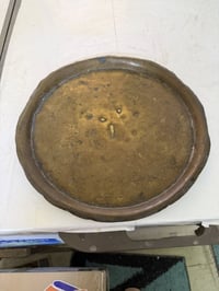 صينيه نحاس • صنع يدوي • قديمه