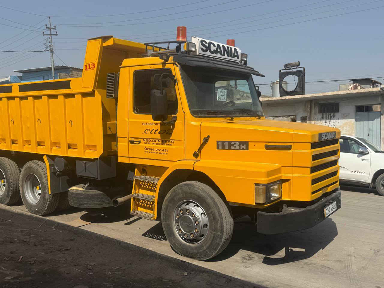 سكانيا 113 للبيع موديل ،93 رقم اربيل مسطره سياره جاهزه مكفوله كفاله عامه السعر خاص للأستفسار ***********
