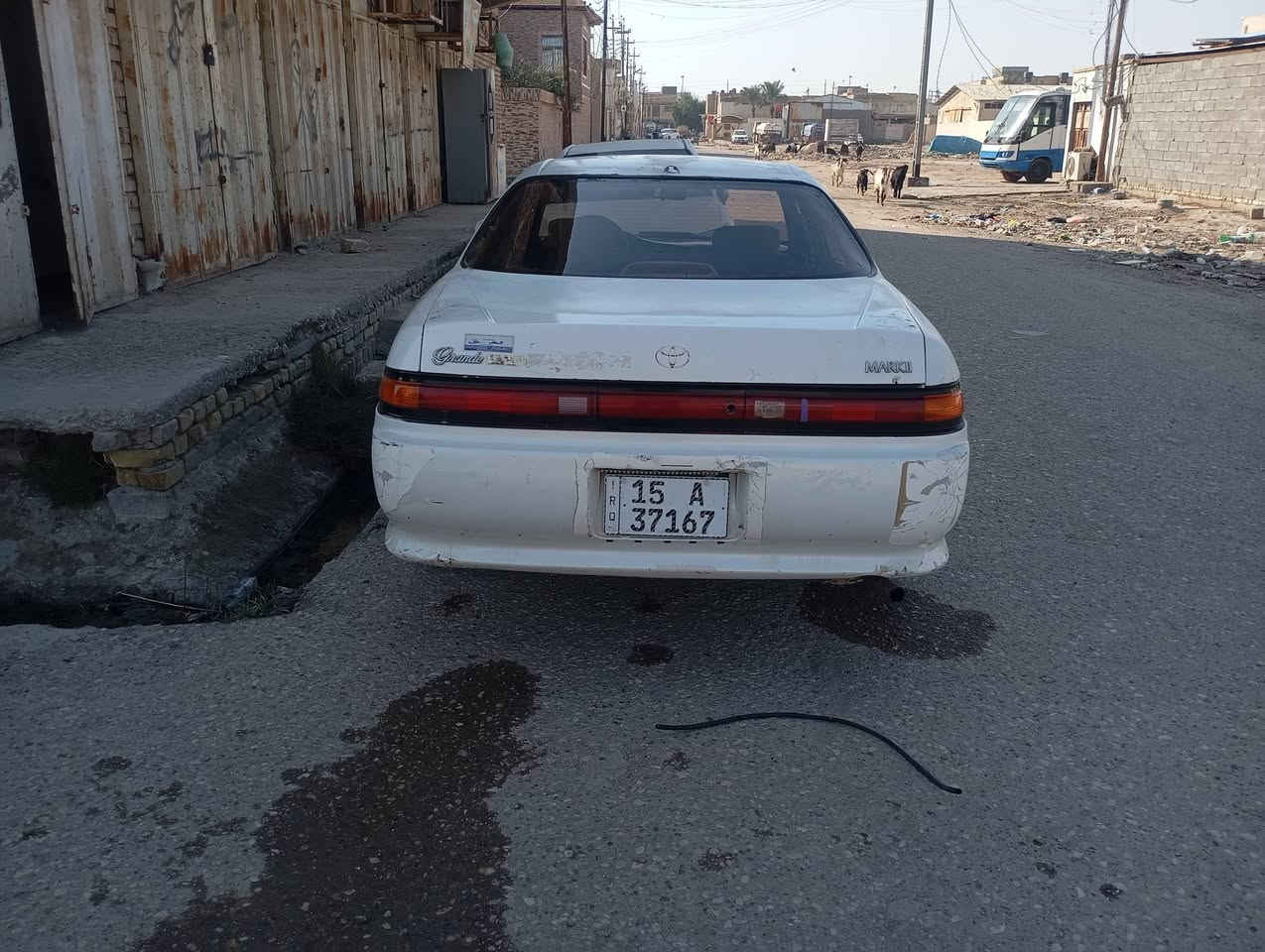 سلام عليكم خوان سياره للبيع تويوتا مارك نفخ موديل 1994بسمي سنويه جديده مكفولة كفله  مكينه وكير جديد كهربيات كله شقله تبريد شقال سعر 53مكاني ذيغار الرفاعي رقم الهاتف ***********
