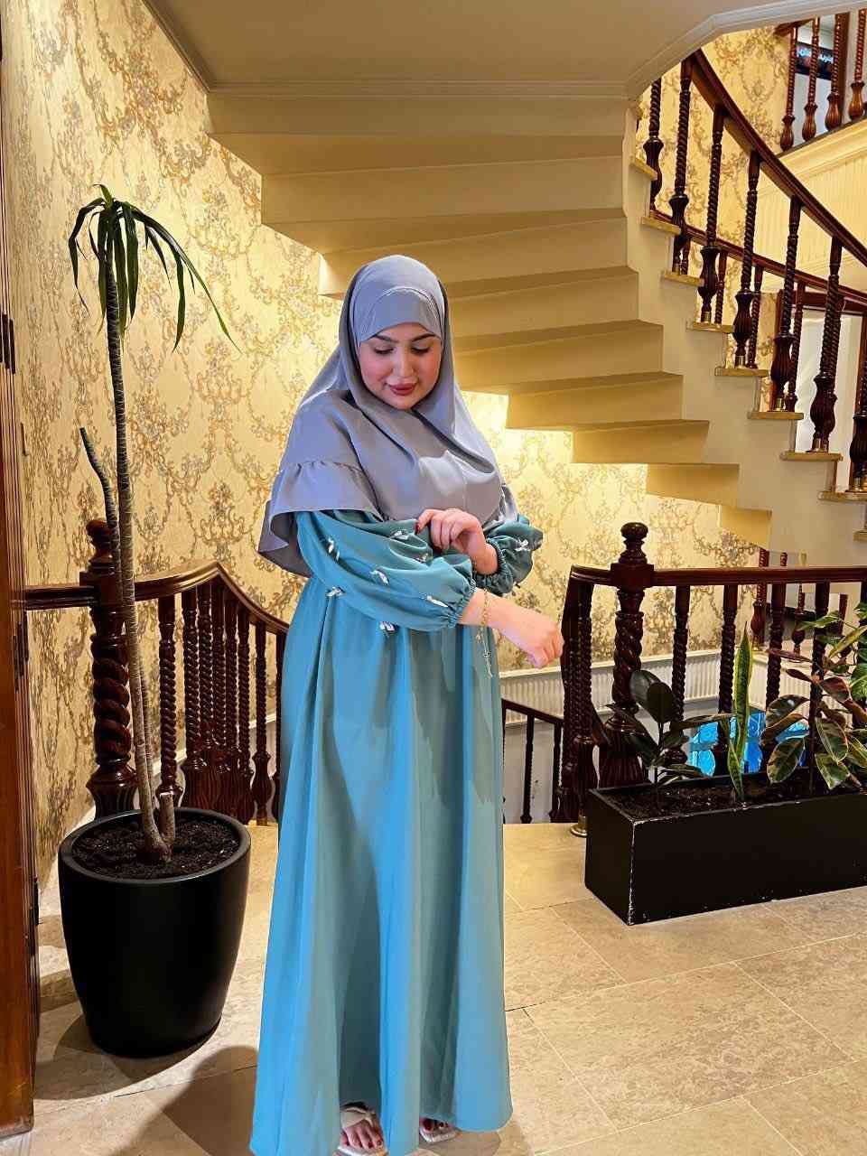 إن هذا لرزقنا مآله من نفاد ✨#❤️ 
قياس 38/40/42/44/46/48
توصيل5الف الجميع محافظات العراق 
للحجز خاص او وتساب ***********
فستان مع حجاب 20الف
