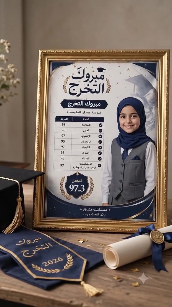 اجمل #هدية #تخرج لطلاب الثالث متوسط
تصميم وطباعة واطار ب 5,000 دينار بس
متوفر توصيل داخل طوز 1,000 محافظات 5,000
مكتبة السرور طوزخورماتو حي السرور مقابل مستشفى القطاع مباشرة.


**إذا كنت صاحب هذا الإعلان وتريد حذفه لأي سبب، رجاءا أرسل رسالة إلى الدعم الفني**
