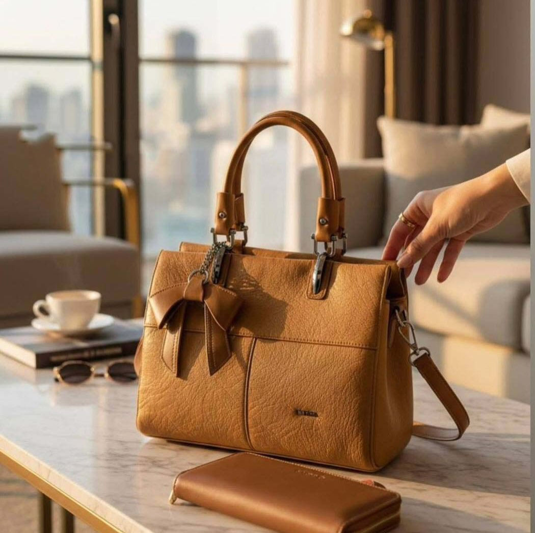 ♦️ #جديد_ازياء ضياء 
حقيبة نسائية ماركـ®️ـة BAGCO 
الخامة جلد طري ،، الحجم وسط ،، الابعاد 31 21X سم ،، خانات متعددة ،، جزدان ،، سير اضافي ،، 

 📌للحجز 

●  مراسلة الصفحة او عن طريق الواتس اب على الرقم 
***********

_____________________
♦️ في حالة عدم مطابقة المنتج للمواصفات المعروضة بالصفحة يمكنك رفضه عند الاستلام(بدون دفع اي مبلغ)

♦️الرجاء التأكد من الموديل والقياس المطلوب أثناء وجود المندوب.. #حصرا 
♦️خدمة التوصيل 5 الاف لكل المحافظات
