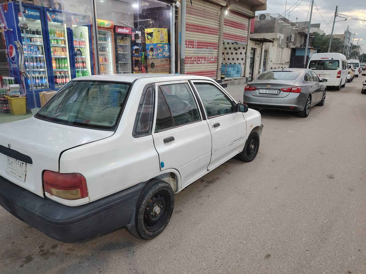 السلام عليكم
سايبا موديل ١٤ سياره مكفوله من ضربه وصبغ
مكينه وكير كيا برايد كفاله
برانكيت كفاله
سنويه لنهاية ٢٧ رقم بصره
السعر ٣٢ 
رقم الهاتف ***********
