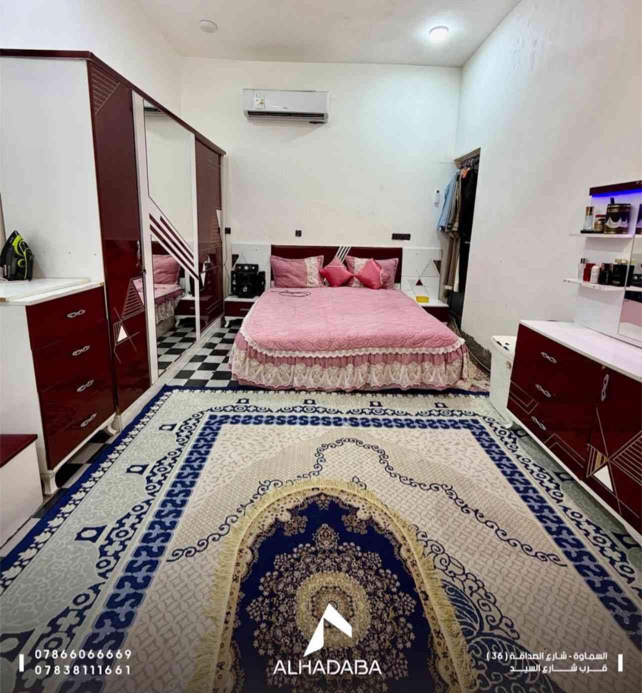 بيت للبيع حي الحكم 130 متر طابقين بناء 2025
يحتوي الطابق الأول غرفه وبراني وصاله ومطبخ وصحيات وحديقه زجاجيه الطابق الثاني يحتوي ع غرفه كبيره وصاله وصحيات وسطح ثاني الاستفسار مراسلت الصفحه او ع الواتساب ***********
