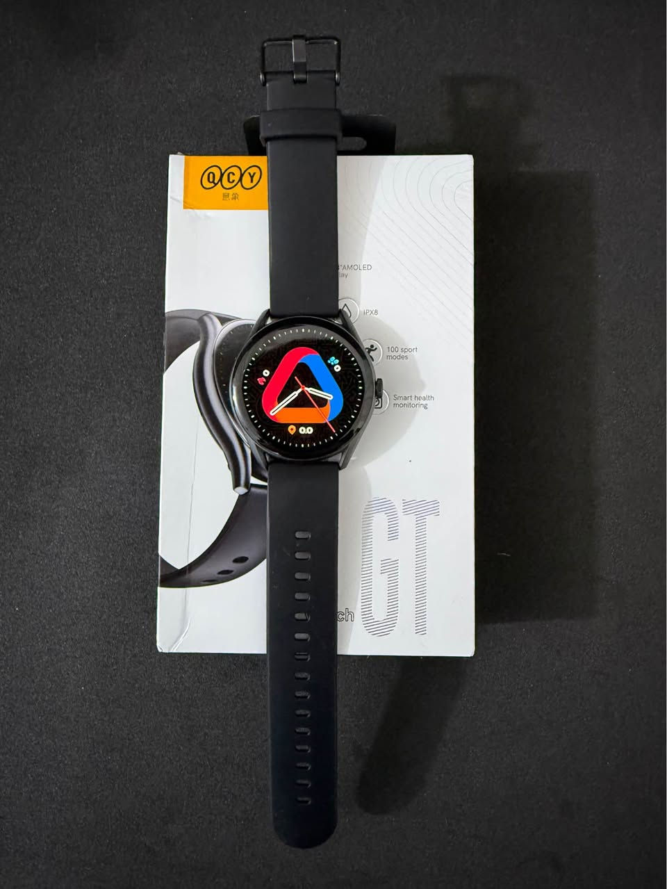 ساعة ماركة QCY Watch GT القطعة جديدة لوك 

الشاشة: شاشة AMOLED ملونة بمقاس 1.43 بوصة بدقة عالية 466×466 بكسل، وتدعم خاصية الشاشة الدائمة (AOD)

السطوع: يصل إلى 1000 شمعة (Nits) لمقاومة أشعة الشمس المباشرة ووضوح تام في الإضاءة الخارجية

الهيكل: إطار الساعة مصنوع من سبائك الزنك المطلي بالفراغ مع تاج دوار من الألمنيوم لإعطاء ملمس ومظهر معدني أنيق

البطارية: سعة 280 مللي أمبير تدوم حتى 10 أيام من الاستخدام العادي

الرياضة والصحة: تدعم أكثر من 100 وضع رياضي، ومزودة بحساسات لمراقبة نبضات القلب، نسبة الأكسجين في الدم (SpO2)، ومتابعة جودة النوم

الاتصال: تدعم المكالمات عبر البلوتوث (تستطيع الرد وإجراء المكالمات من الساعة مباشرة بفضل الميكروفون والسبيكر المدمجين)

مقاومة الماء: تأتي بمعيار IPX8 لمقاومة التعرق ورذاذ الماء

السعر 35 الف مع التوصيل 

للحجز والاستفسار مراسلة الصفحة 

رابط واتساب مباشر الي يريد يراسلني 👇

https://wa.me/message/ANGQMMLUZKO4C1 بغداد, العراق


**إذا كنت صاحب هذا الإعلان وتريد حذفه لأي سبب، رجاءا أرسل رسالة إلى الدعم الفني**