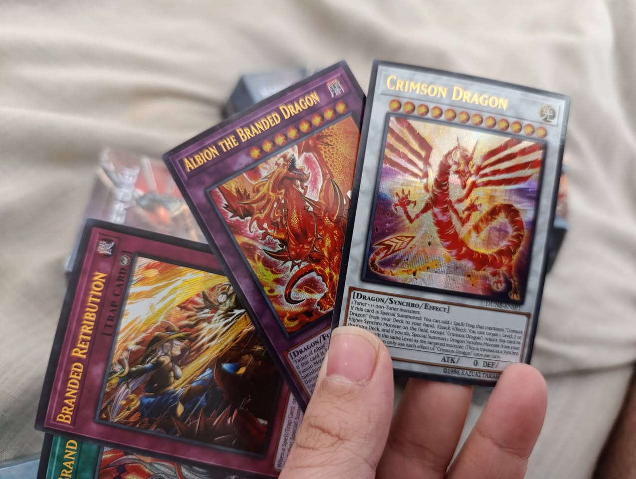 للبيع كارتات يوغي يو ماعرف اصلي او لا بس الكوالتي كلش حلو
انطوني سعر و الف عافية 
6 مجاميع كل وحدة تحتوي 72 كارد 
بس وحدة فتحتهة الباقي مسلفن


**إذا كنت صاحب هذا الإعلان وتريد حذفه لأي سبب، رجاءا أرسل رسالة إلى الدعم الفني**