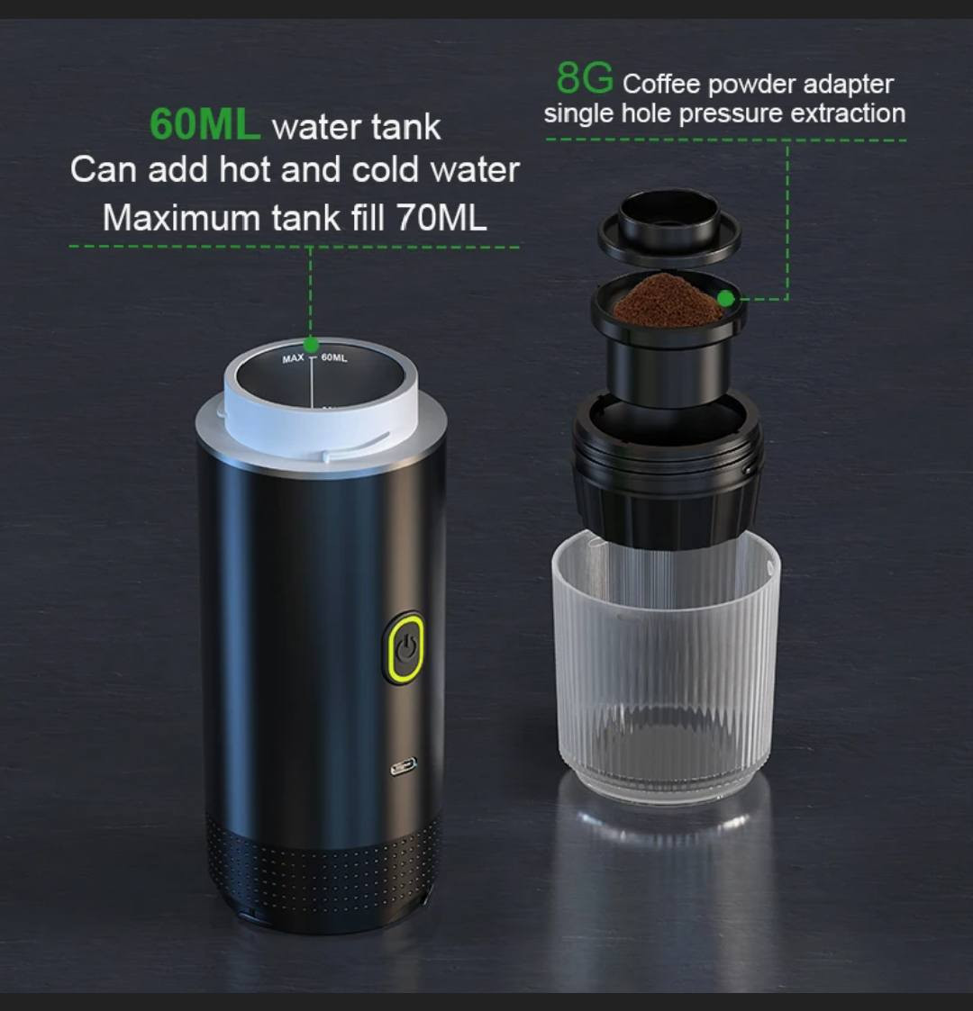 للبيع ماكينة إسبريسو 3 في 1، جديده عملية جداً وتفيد للبيت أو المكتب. للسفر او العمل 
المميزات: تشتغل على نوعين من الكبسولات (نفسبريسو ودولتشي) وأيضاً تشتغل على القهوة المطحونة (البن).
الاستخدام: سريعة وسهلة التنظيف وشغلها


**إذا كنت صاحب هذا الإعلان وتريد حذفه لأي سبب، رجاءا أرسل رسالة إلى الدعم الفني**