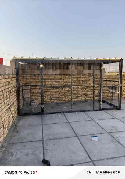 السلام عليكم حداد متجول في حياءقضاءعفك  شغلنه لاحد الاخوه ابراج مستعدين لحداده انواع المحميات والأبراج والقفص *********** نشتغل لجميع صقاءف السيارات 🏠اتجول
