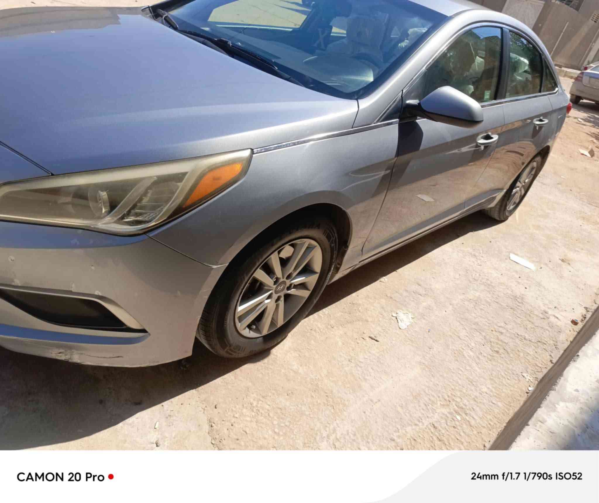 سلام عليكم سيارة سوناتة محرك GDIمديل  2016 وارد امريكي رقم كربلاء ماشيه ١٠٧ 
حادثه مذكور بلسونار  السياره ضربه بس قبق الجنطه بدون تبديل وشويه من الجاملق الخلفي بدون معجون مذكوره والسونار  موجود السياره نضيفه مال جناي وتخم تايرات  
السعر 125 وبيه مجال بسيط حك الجيه 
العنوان الناصريه حي اور  رقم الموبايل ***********
