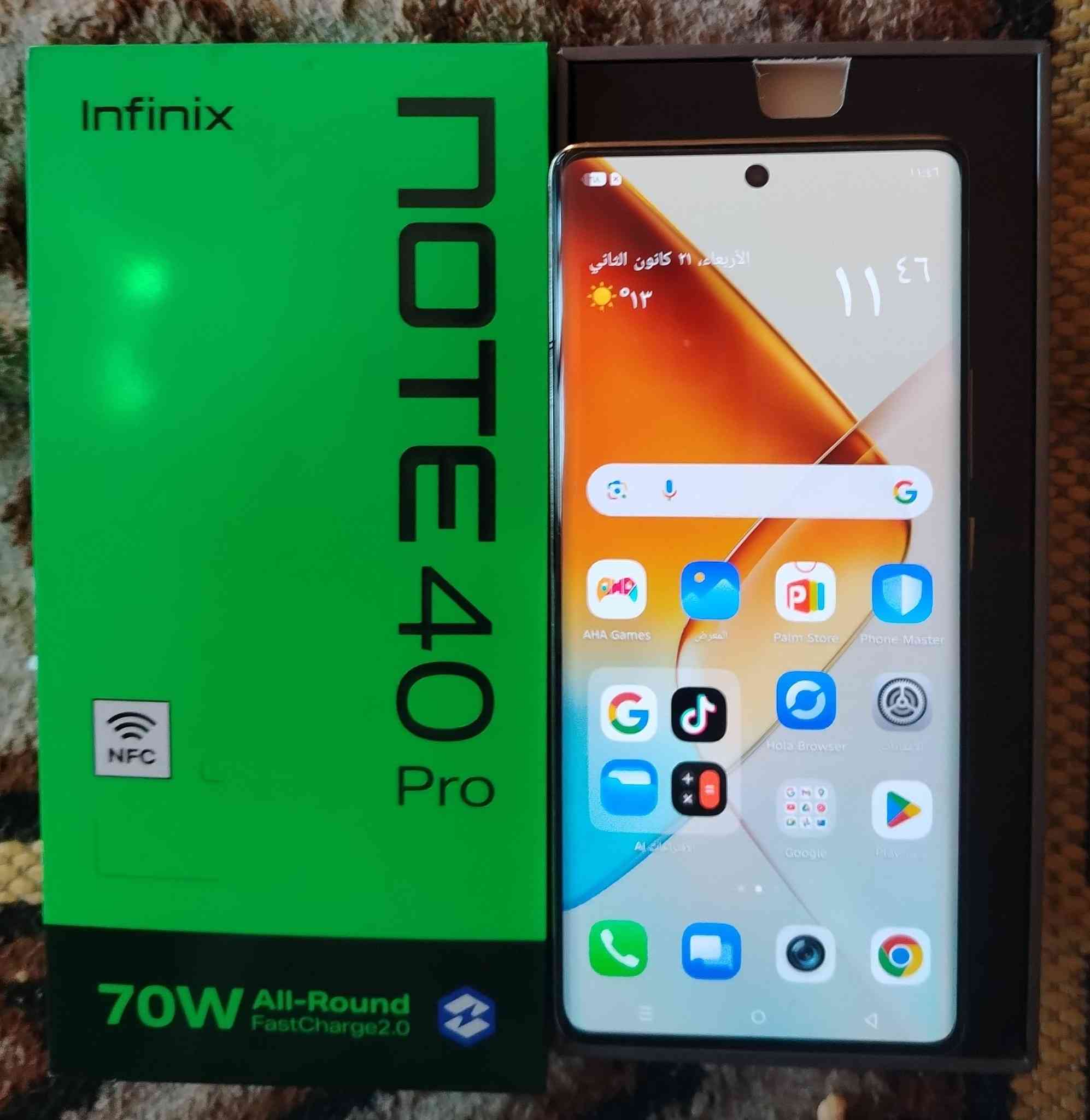 السلام عليكم عندي جهاز انفنكس نوت40 للبيع نصيف ويريد يراسلني على هذا رقم ***********
