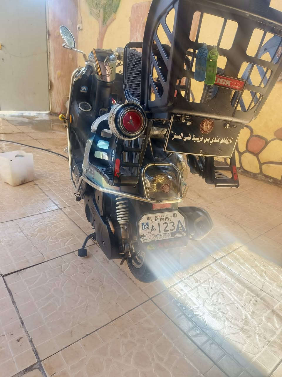 دراجه.. ماكس بوليس
الون..مميز✨سبع الوان
الدراجه كفاله عامه برغييي مامفتوح بيه 
دراجه حيل مرتبه مال جناي
مديل  2012
لو 2013
دراجه نوزل
السعر مناسب 1250 بياه مجال حك الجيه
مكاني بابل القاسم حي العسكري 
الستفسار عله هاذه الرقم ***********
