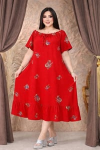 دشداشة نسائي • كشمير أصلي • مقاسات 2X-5X