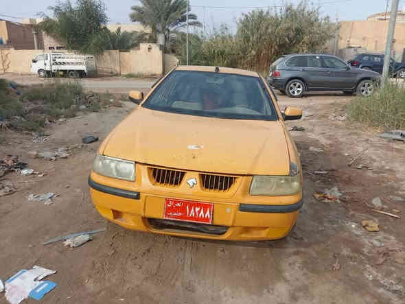 السلام عليكم ورحمة البيع سمند رقم نجف تحويله موديل ٢٠١١ناطق مكينه وكير جديدات حداديه جديده كهربايات شغاله تخم تاير جديد باتري جديد سياره ما بيه نقص جاهزه السعر ١٣ورقه مكان السياره الدوانيه قضاه الشاميه رقم الجوال ***********
