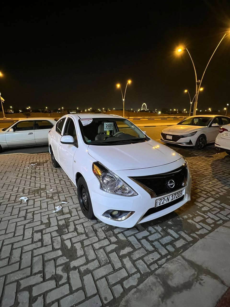 نيسان صني هندي 2025أم البليته الزركه. ماشيه 6000  مدوشمه كشنات ورضيات وبردات هم سبير منازل بيها بس مدكر فتوحه براغيه وتكحيل عل كد إصبع بالبنيد فقط لا غير وباقي سياره كفاله المكان البصره حي المهندسين السعر 130 وبيها مجال  رقم ( ***********)
