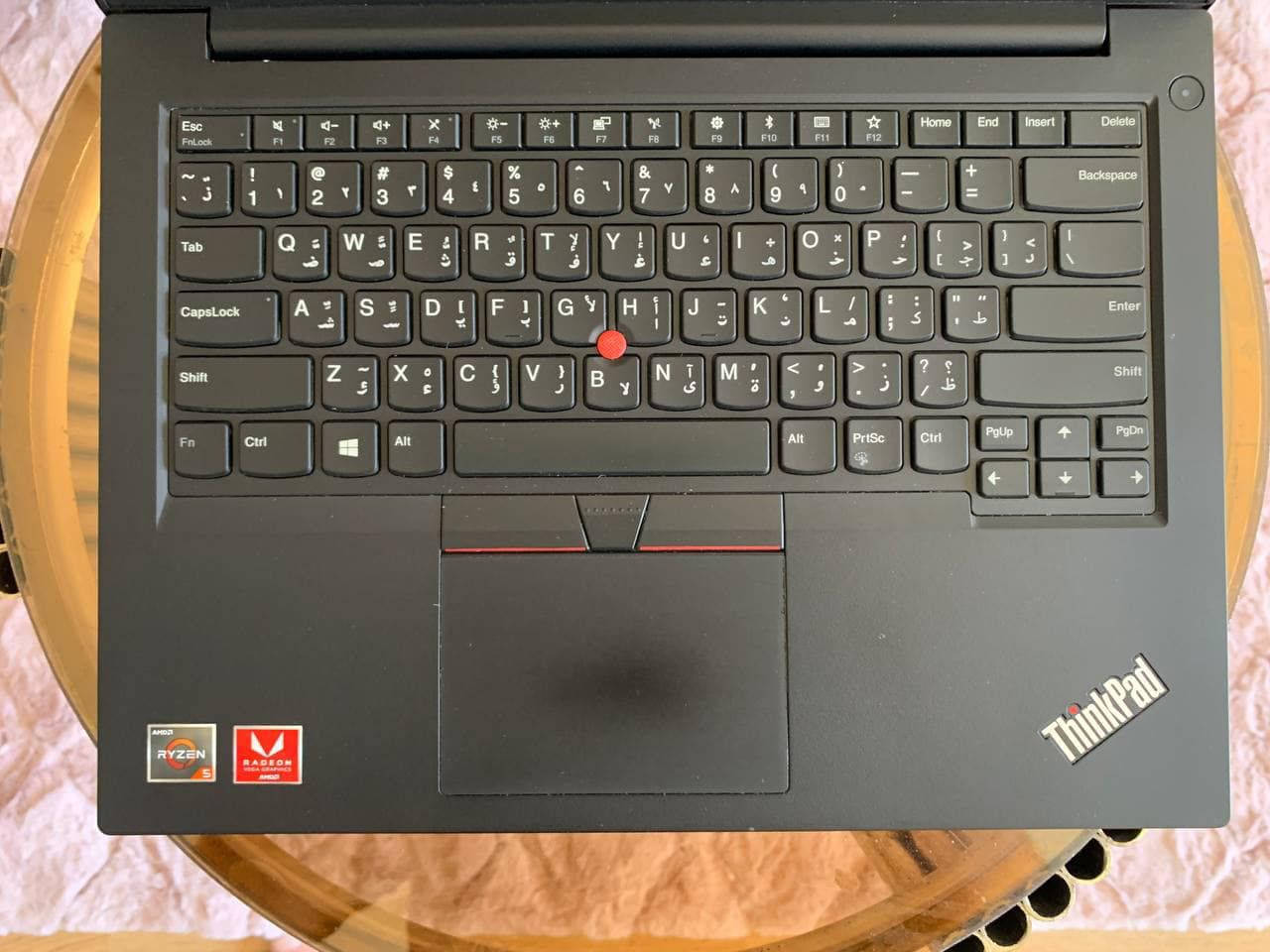 السلام عليكم 
عندي هذا اللابتوب اريد اراوسه بلابتوب اقوى وانطي فرق 💸

 Lenovo Thinkpad E495
 وكرت شاشة خارجي 2gb سلم 
مواصفاتها 
Ryzen 5 3500u معالج اقوى من i5 جيل عاشر 
Ram 8gb Ddrr4 2400MHZالرام 
Hard SSD 240GB Intel الهارد 
من اقوى الانواع واسرعهن وبي منفذ اخر لإضافة ssd m.2 
كارت الشاشة خارجي AMD RADEON Vega 8  (2gb) مع الشير (5gb)


**إذا كنت صاحب هذا الإعلان وتريد حذفه لأي سبب، رجاءا أرسل رسالة إلى الدعم الفني**