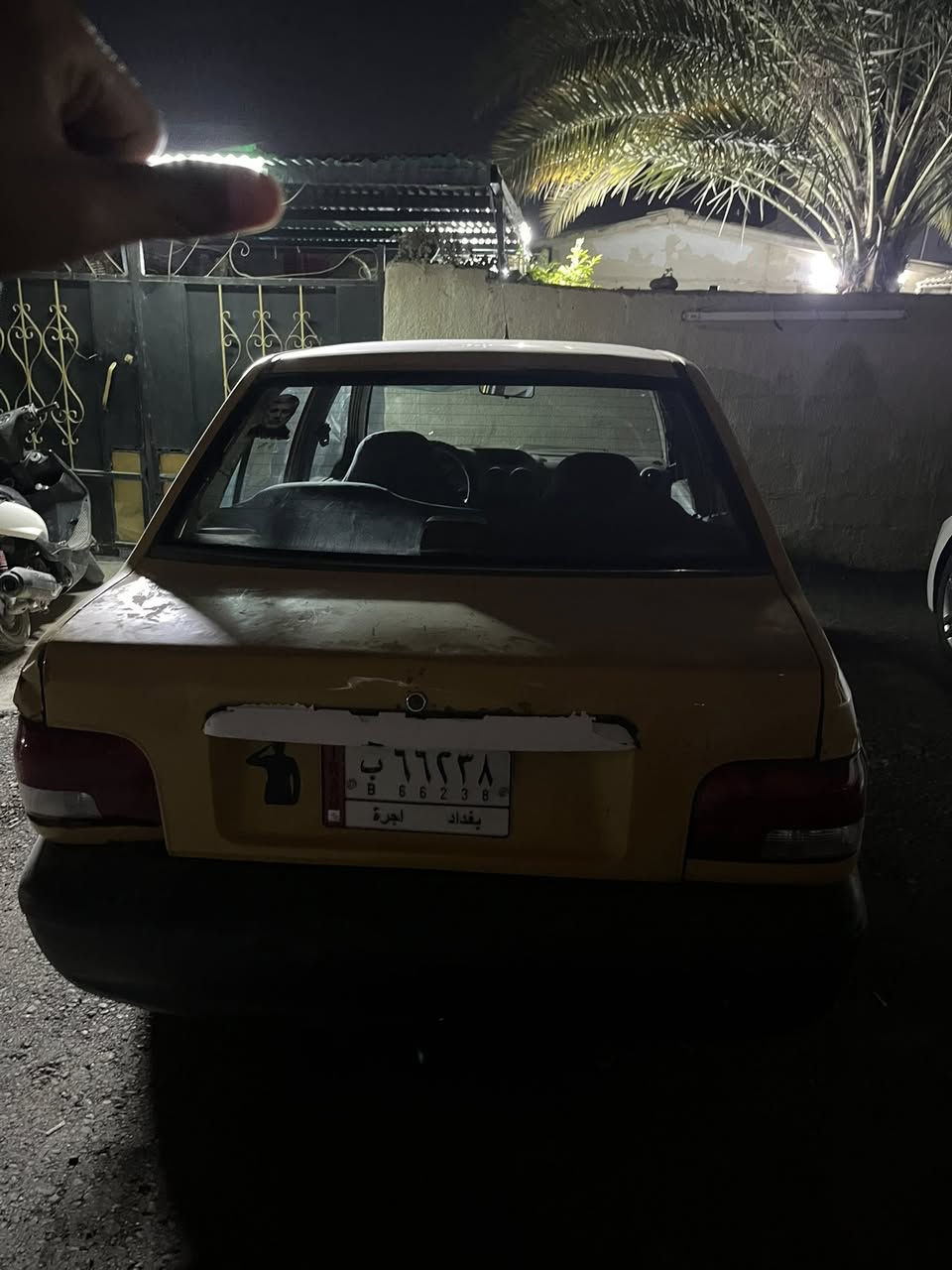 السلام وعليكم شباب سايبه موديل 2012كير مكينه مكفولات سياره حلوه مصفرا من كلشي رقم نكليزي تحويل ثاني بسمي سعر١٦قفل لا تعاملني ابد قفل١٦ مكاني بغداد مرور التاجي***********
