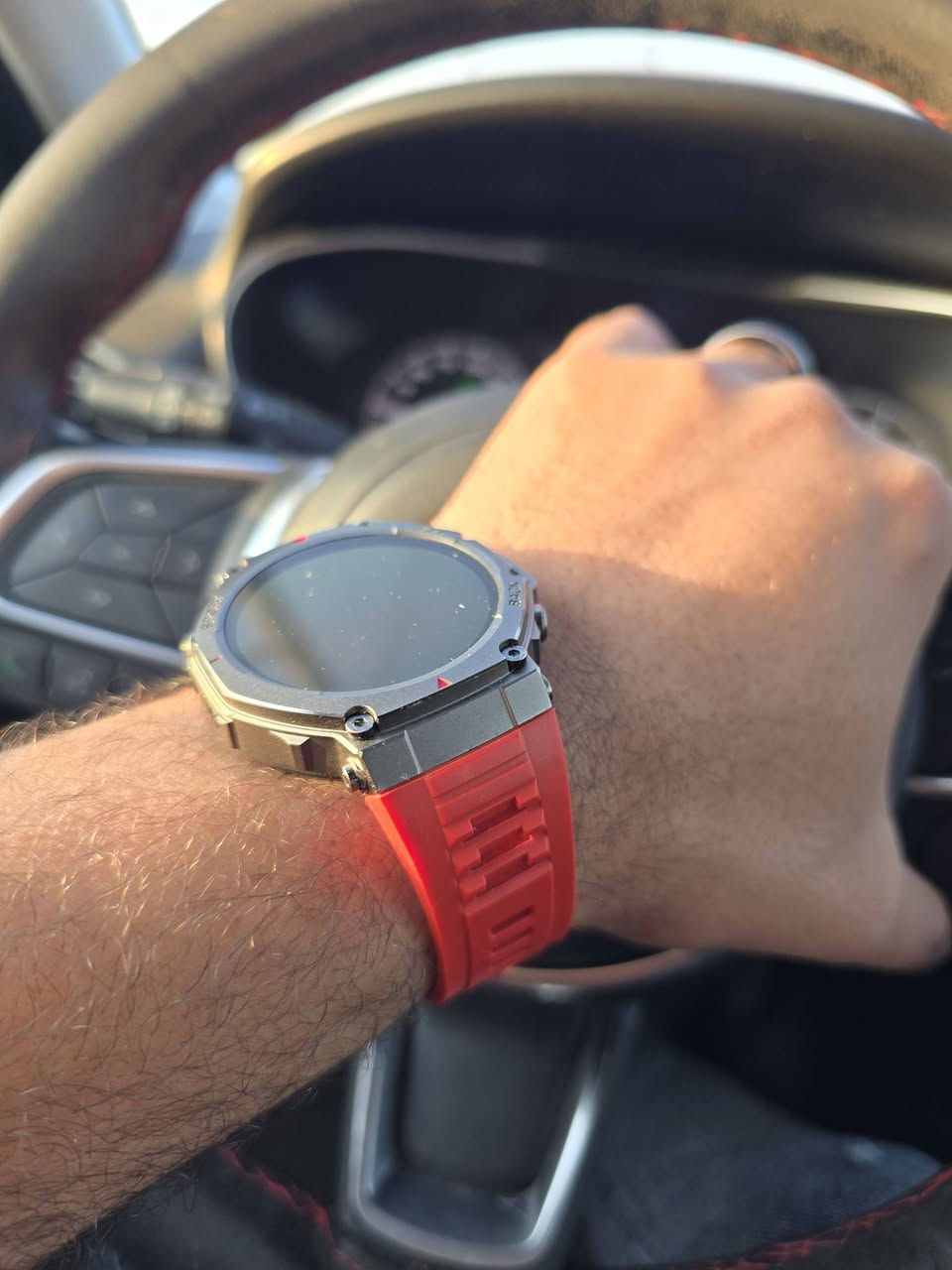 خد الاختيار اللي جيبه ليك من وسط ميت ساعه في السوق 
الساعه ال Saiga Dm58 smart watch 
شاشه اموليد 
مقاومة للماء بمعيار 5ATM سيبتها ف قالب تلج ٣ ايام
تدعم GPS 
بطاريه ممتازه من ٥ ل ٧ ايام استخدام
خط عربي مميز 
إظهار جميع الأسماء في الاتصال 
مايك واضح وصوت رهيب
قياسات صحية دقيقة خاصه النوم وتتبع الخاله الصحية والرياضية 
محتاج ايه تاني من الساعه 
آه معاها ضمان سنه 
واه عملك ليها ريفيو تفصيلي 
https://youtu.be/5A5IcFpFmFI

🛒 اطلبها من هنا:
https://elmaktabatech.com/product/dm58-smart-watch/


**إذا كنت صاحب هذا الإعلان وتريد حذفه لأي سبب، رجاءا أرسل رسالة إلى الدعم الفني**