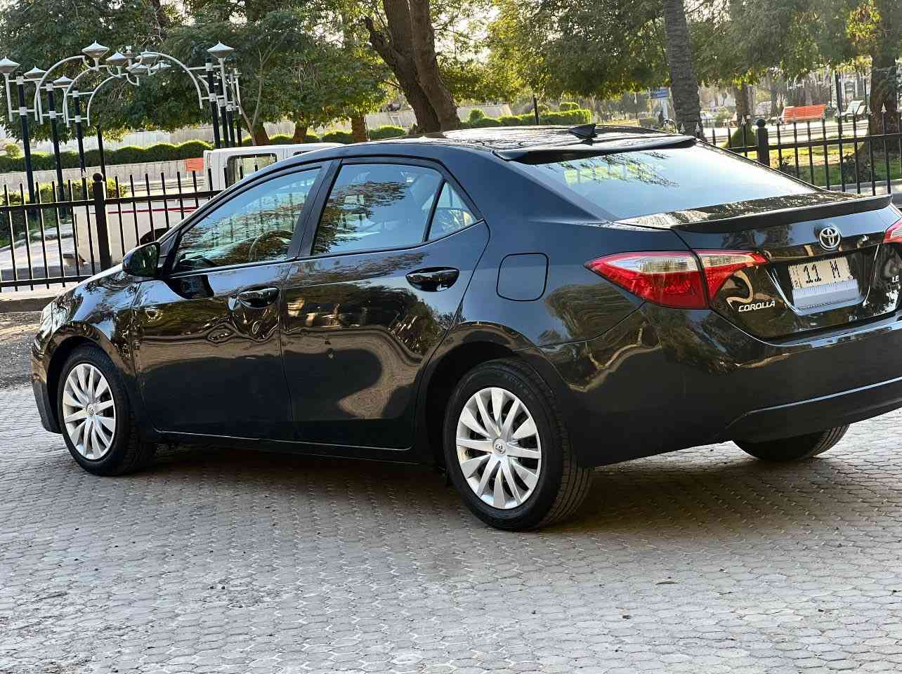 يالله ..  
عندي. كورلا موديل 2014. وارد. امريكي. LE للبيع    رقم بغداد. وباسمي  رقمه وسنويه وهزه. جديدة  محرك 1800. المرغوب.  شاشه. وكاميرا. وتحكمات. وكروز. سرعه. موصفات. الكورلا. الاعتياديه.  السياره. بيه 4 قطع صبغ حادثه  بامريكا خلفي. جاملغ. الخلفي وجنطه  وباب. عكس. سايق ايضا جهة الضربه  وبالعراق. صار. بيه. صخه. بسيطة. بالبنيد  ونصبخ  السياره.  جاهزه. تبريد. وتدفئه  وتخم. تاير. وصدر. جديد. كله. بيه. جاهز. ما بيه. مصرف. دينار  مكانه.  سعرها. ب114. وبيه. مجال. للشراي  مكانه بغداد بالمنصور  الي. يحب. يتصل 
***********
