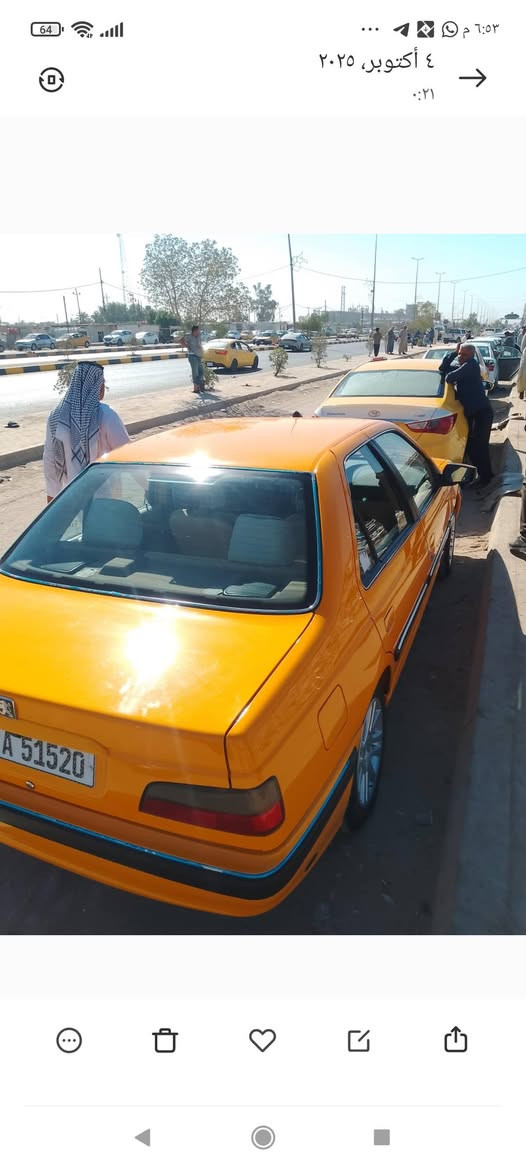 بيجو بارص موديل 25 كفاله عامه حره بسمي ماشيه 23 غاز بانزين مكان دوانيه السعر 93 وبيه مجال 
***********
