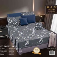 شرشف نفرين • ٧ قطع • قطني ثقيل