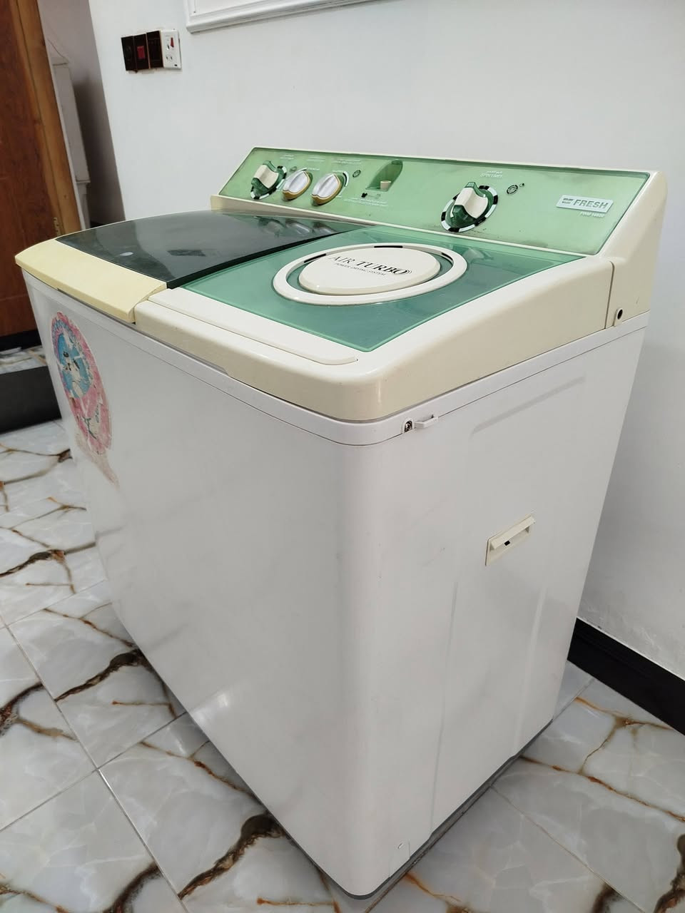 للبيع غساله نوع افريش حجم كبير جاهزه غسل وتنشيف مابيه نقص سعر 110 مكاني كربلاء حي العامل *********** وتساب ماسنجر موجود ***********
