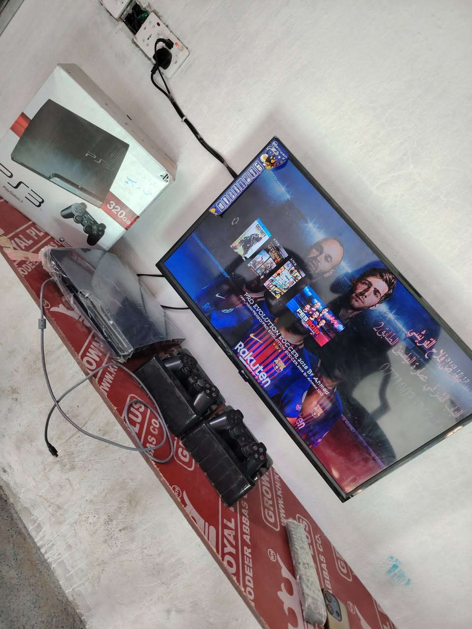 سلام عليكم بلي 3 مهكر مع لابلازمة حجم 32 بعدهن جدد البلي مال بالة بي ضمان سنة كاملة صار سبوع من ماخذهن كامل هوة ومحتوياته فول دقة مكاني بغداد الشعلة لاستفسار ه هذا رقم ***********السعر مع لبلازمة ولجوستكات ب225 الف
