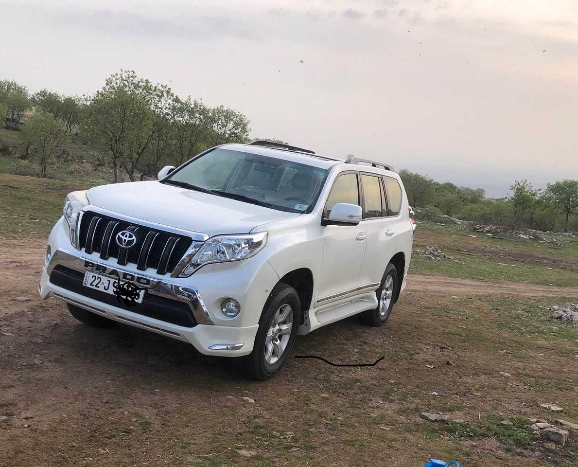 برادو ٢٠١٤txlسلايد. بصمه ٦بستن absبه ناوي خومه فحس هه زه سنوي ره قه مي نوي. بي بوياغه. هه نديك شوخت و جيه ك ساردي هه يه تايه و باتري بنص نوسه يه ك دينار مصروفي تيدا نيه مشته ري ني تلفون مه كه *********** أربيل, العراق
