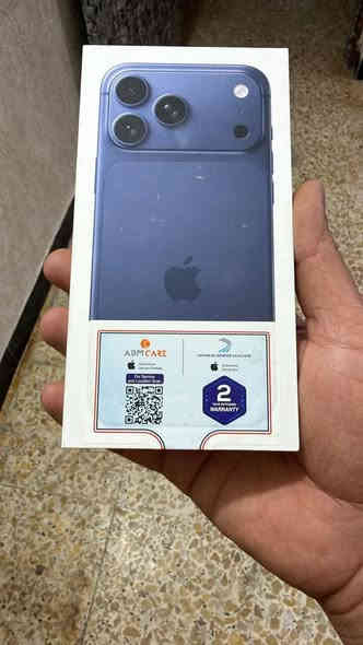 ايفون 17 برو ماكس ذاكرة 256 
نموذج M وكالة ABM داخل الضمان

بطارية 100% 
مشحون 40 مرة بس

غراضة كاملة كرتونة مطابقة
مكفول من جميع الاشياء.

السعر: 1,950,000
مكاني بغداد 

***********
