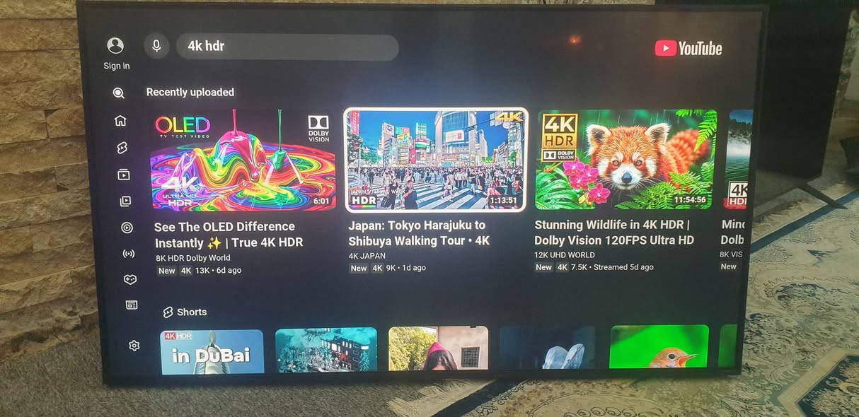 ‎شاشە 50  بۆ رۆشتن 4K   سمارت 120هێرتس ***********‎ السليمانية, العراق
