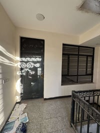 شقة للايجار في منطقة البياع شارع 12بيها غرفتين نوم واستقبل وهول داخلي ...