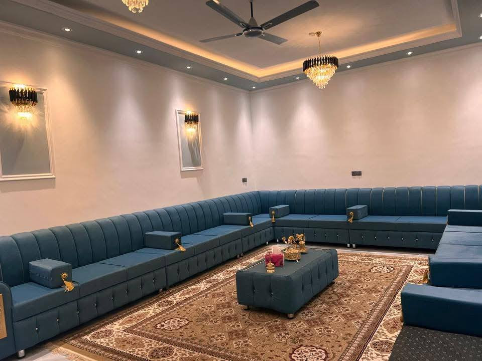 تم تسليم ديوان ( الاخ ياسر)
مواصفات الديوان:-. 
1-الاسفنج مميز اول ضمان ماينزل
2-الهيكل بلوك اسود + خشب روسي الثقيل 
- قماش قديفه تركي اصلي وكتان  وترابروف حسب رغبت الزبون

اقوى العروض وانسب الاسعار  ستجدونها فقط في معمل الزهور لدوشمه والشغل درجة اولى 
كل الموديلات والالوان متوفرة نشتغله الكم حسب الطلب تسكام
بضمان 5 سنوات

 اسيا ***********
متوفر واتساب

العنوان ديوانيه حي الزيتون قرب صيدليه المينا مقابل 
للحجز والاستفسار مراسلة الصفحة او الاتصال على الارقام
 تجدون لدينا كل ماتحتاجونه
 عدنا كادر يجيكم ياخذ القياسات 👌💚
