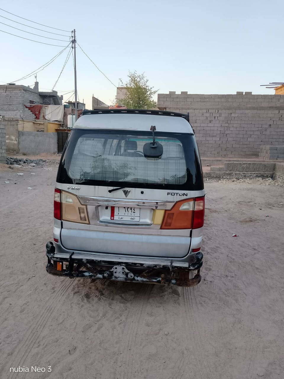 السلام عليكم فوتون موديل ١٢ للبيع مكاني كربلاء سياره كامله مكينه كير اكسل كله جديد تخم تاير بأسمي مكاني كربلاء سعره ٦٥ وبيه مجال بسيط ***********
