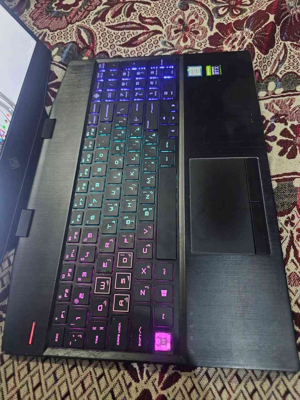 سلام عليكم معايا لاب شخصي للبيع مش محل ولا حاجه للمهتم
HP OMEN 15

I7-9750H 
RTX 2080 8G 95W 
16 DDR4 Ram
SSD 512G NVME
Battery 75% Health
Display 144 h. z
Charger 200W no box 
اعلي من 3060  ومتوفر العاب للتجربه مباشره مثل
Cyberpunk 2077 
Pargmata 
Red dead 2
The witcher 3
Stellar Blade
كله شغال ماكس الترا علي اعلي اعدادات
سعر ٣٠ انشاءالله يفضل يكون من سكان منوفيه


**إذا كنت صاحب هذا الإعلان وتريد حذفه لأي سبب، رجاءا أرسل رسالة إلى الدعم الفني**