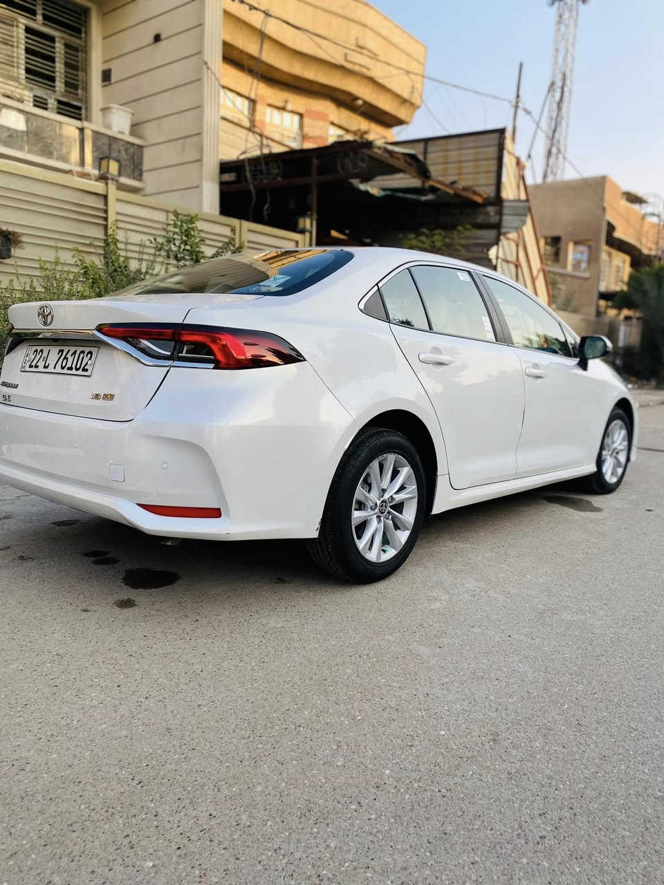 كورلا  2023   (ساز  ) خليجي 🦅 بانزين فقط ياباني الصنع ام الضمان  
🚦رقم أربيل  بسمي 

المواصفات…..🖍️
ماشيه 48

  
محرك 1800 بانزين
بصمه + دخول ذكي
 نظام الترحيب عند الاقتراب  
حساس استشعار عند الاقتراب
تبريد قطعتين 
نظام القيادة (سبورت + عادي)
كيجات ديجتل شاشه 
شاشه نفكيشن + كامره خلفيه دواره
 حساسات امامية+خلفية
مانع نزلاق

 شحن USP
تبريد بيانو شاشه 
اشاير مري 
مري شفط 
شباك كروم خليه 
ويل كب حجم 16 عدد5
حساس اطار + حساس لايت عالي وناصي اوتو + حساس مطر 
تحكم سترين كامل 
 العنوان📍 بغداد 
 السعر 167$ 💵 وبيه مجال 
بيه ملاحضه جاملغ بارد 

بغداد عالرقم  ***********☎️
