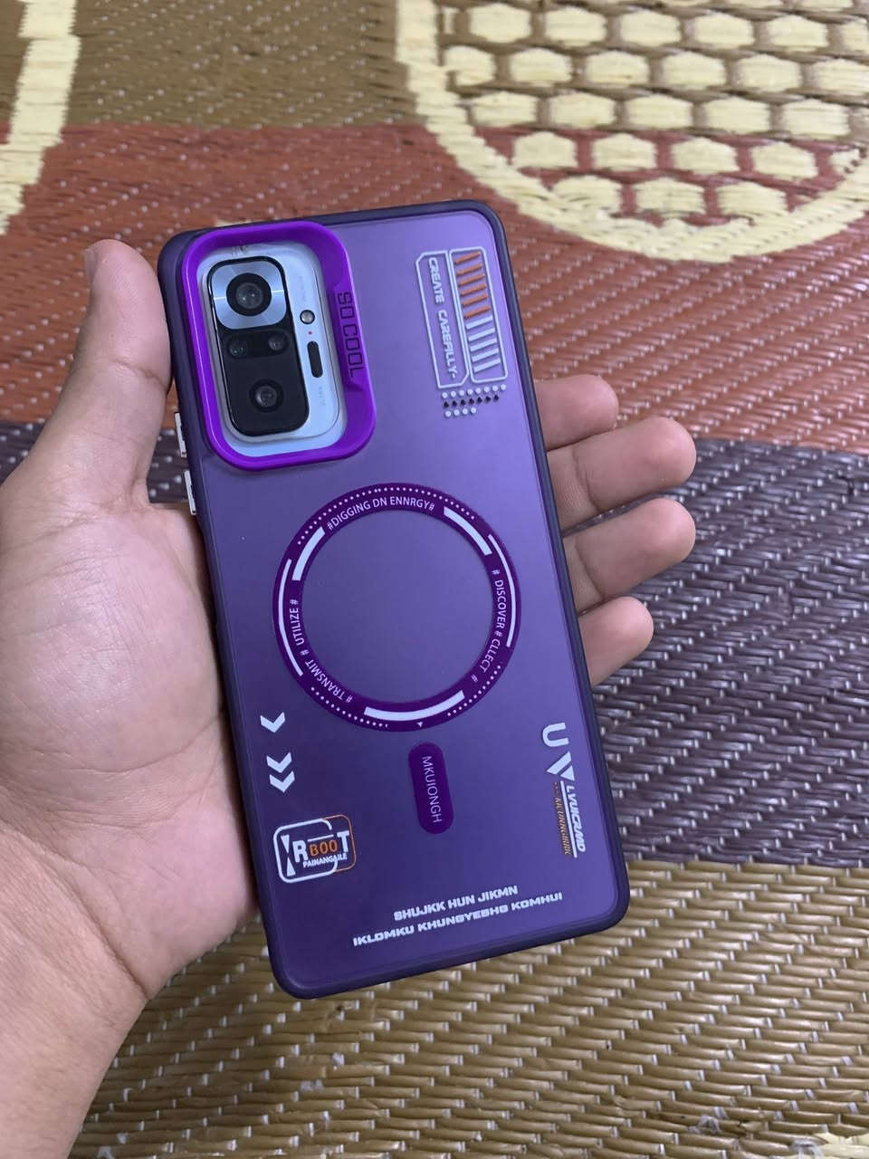 السلام عليكم
Redmi Note 10 Pro 
ذاكرة 128
معالج سناب دراكون 732G يعني ببجي 60فريم 
بي فطر بالشاشة من صفحة بس مامأثر عل لمس
والظهر مفطور 

سعرة 100قفل
العنوان الرمادي حي البكر قرب النادي الملكي 
للاستفسار اتصل وتدلل ***********
