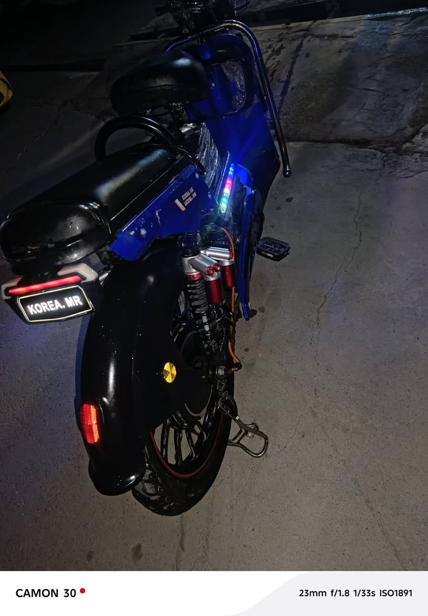دراجه بدون عيب  لايتات اشارات  بلوتوث صوت هورن  بطاريات جدد بطاريات جدد  دبل سويج سريعه جداا شراي تفضل طب خاص السعر مناسب جددا تحياتي


**إذا كنت صاحب هذا الإعلان وتريد حذفه لأي سبب، رجاءا أرسل رسالة إلى الدعم الفني**