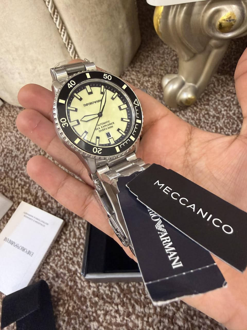 ساعة امبوريو ارماني
300$اوتوماتيك


**إذا كنت صاحب هذا الإعلان وتريد حذفه لأي سبب، رجاءا أرسل رسالة إلى الدعم الفني**