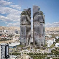 برا توين تور • شارع كشتير دهوك • شقق 1+1-1+4