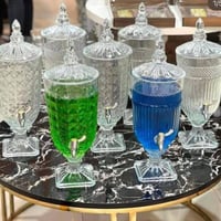 متابعينا الكرام  رجعت توفرت ترامز رمضانيه للشرابت للبن  زجاج شفاف الحج...